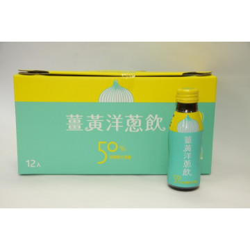 屏東縣農會薑黃洋蔥飲禮盒100g*12瓶/盒