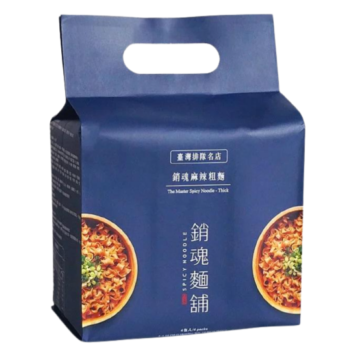 大師兄銷魂麻辣粗麵  4入/袋