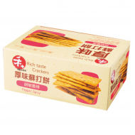 胡椒香辣厚味蘇打餅414g/盒