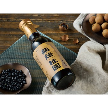 柴焙桂圓黑豆醬油300ml/瓶