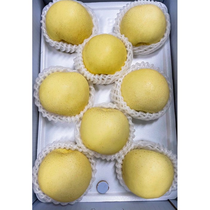 梨山黃金如意梨3公斤/盒，8顆裝