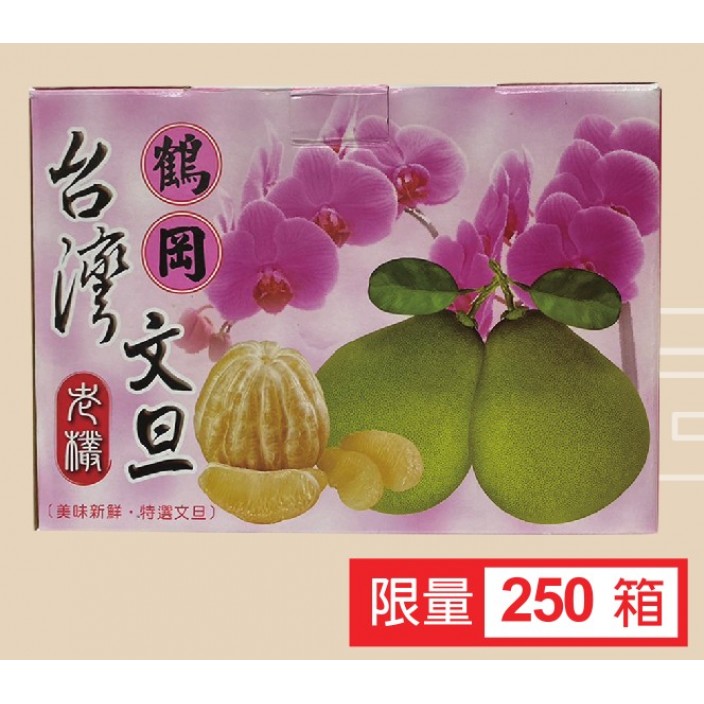 【預購】吳佳勳特級鶴岡文旦 3kg/箱(6顆以上) 【預購】吳佳勳特級鶴岡文旦 3kg/箱(6顆以上)
