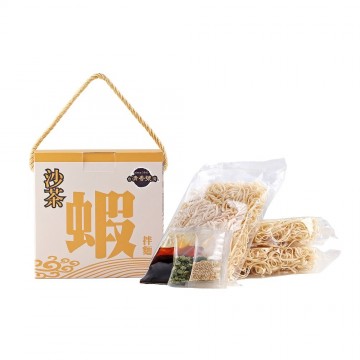 清香號沙茶蝦風味拌麵117g*3入/盒