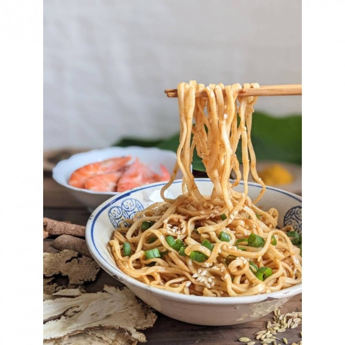 清香號沙茶蝦風味拌麵117g*3入/盒