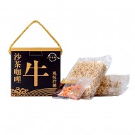 清香號沙茶咖哩牛肉風味拌麵117g*3入/盒