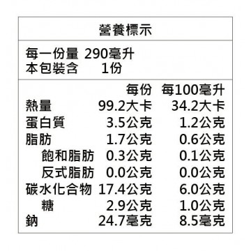  「預購」９／２開始供貨台灣智輝純紅薏仁飲290ml*24入/箱