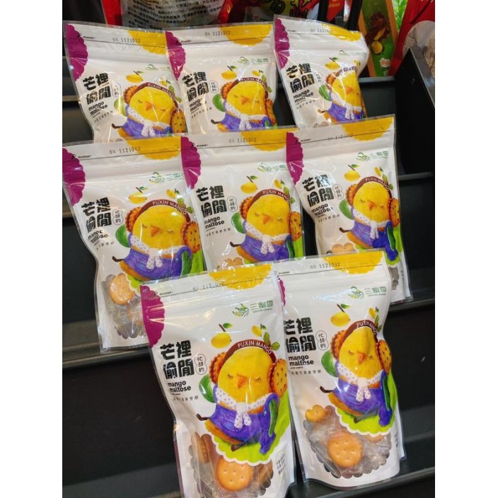 三蜜香金蜜芒果麥芽餅150g/包