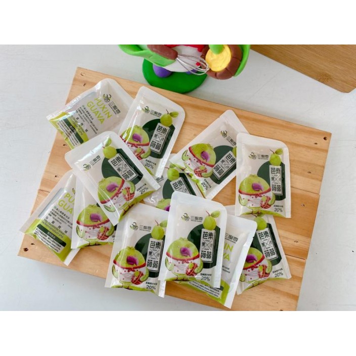 三蜜香埔心珍珠芭樂蒟蒻12入/包