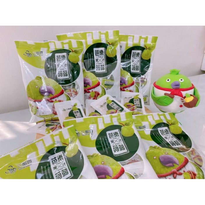 三蜜香埔心珍珠芭樂蒟蒻12入/包