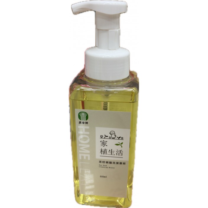 坪林茶籽碗盤洗潔慕斯600ml/瓶