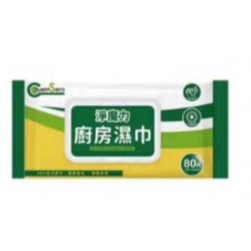 淨魔力廚房濕巾80抽/包