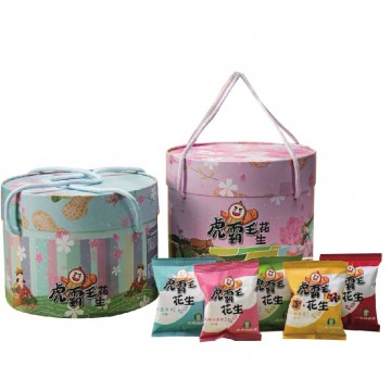 虎農花生圓桶禮盒