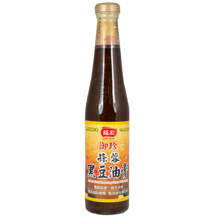 龍宏蒜蓉黑豆油膏420ml/瓶