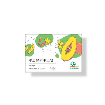中埔鄉農會木瓜酵素手工皂150g/塊