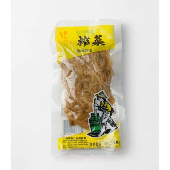 公館福采切片榨菜 150g/包