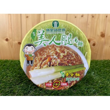美人腿素食湯麵84g/碗