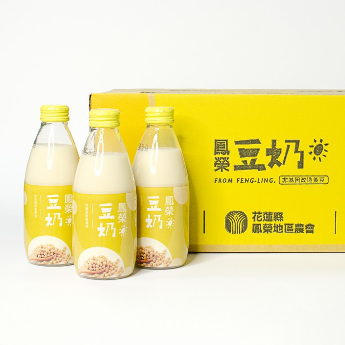 鳳榮農會豆奶245ml*24/箱