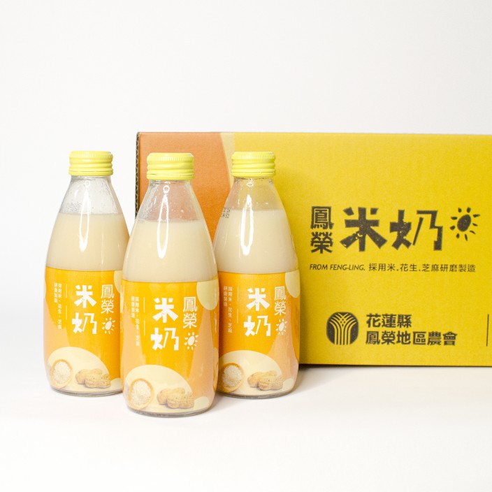 鳳榮農會米奶245ml*24入/箱