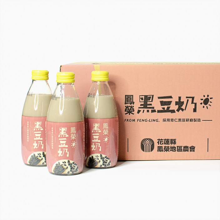 鳳榮農會黑豆奶245ml*24入/箱