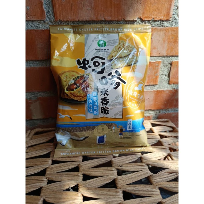 後龍蚵嗲米香脆40g/包