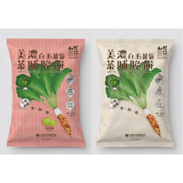 美濃農會白玉蘿蔔脆餅80g/包