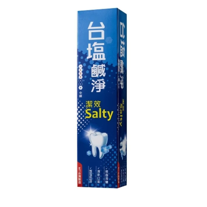 台鹽鹹淨潔效牙膏150g/支
