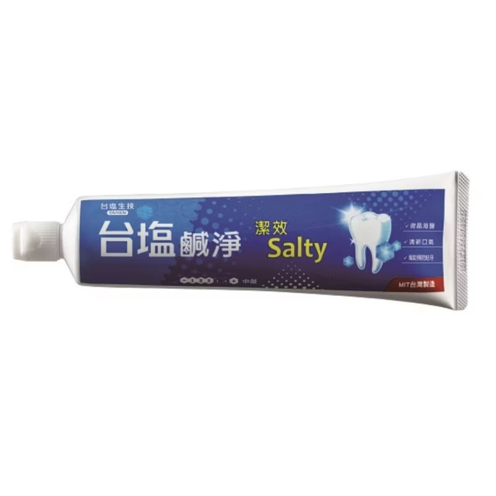 台鹽鹹淨潔效牙膏150g/支