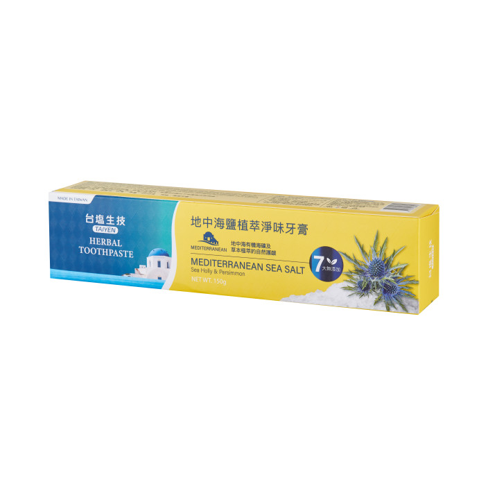 台鹽地中海鹽植萃淨味牙膏150g/支