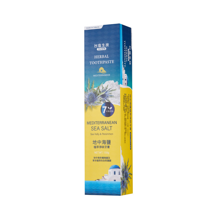 台鹽地中海鹽植萃淨味牙膏150g/支