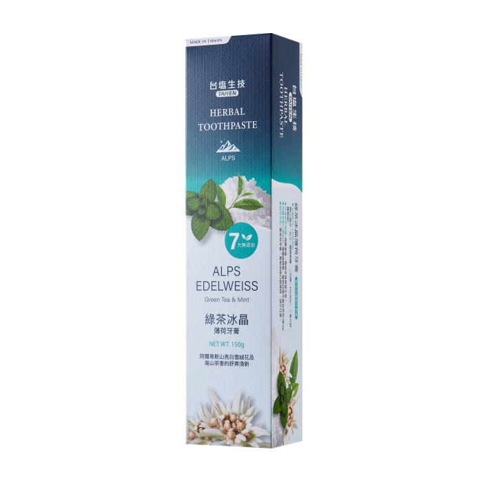 台鹽綠茶冰晶薄荷牙膏150g/支