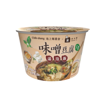 池上米大師味噌豆腐湯泡飯208g/碗