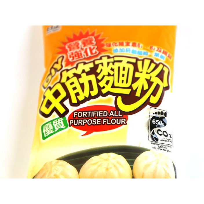 日正中筋麵粉 (500g/包)