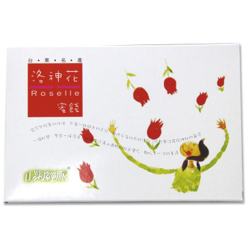 台東洛神花蜜餞(乾漬) (250g/盒)